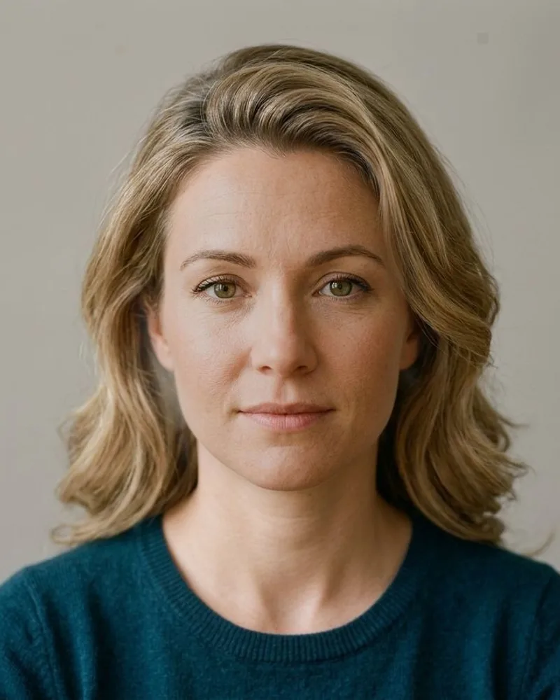 Original photo of a fictional sample person
